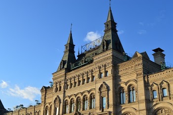 White and Gray Hotel Roof