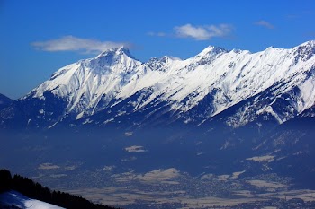 White and Gray Mountain Wallpaper