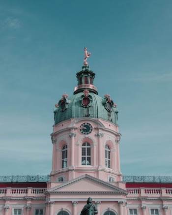 White and Green Dome Building
