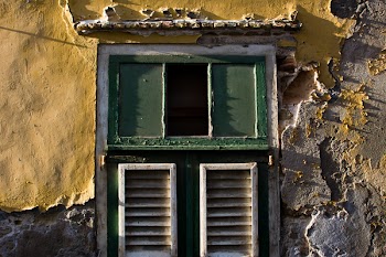 White and Green Window