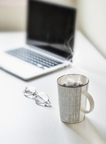 White And Grey Ceramic Mug