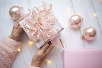 White and Pink Box