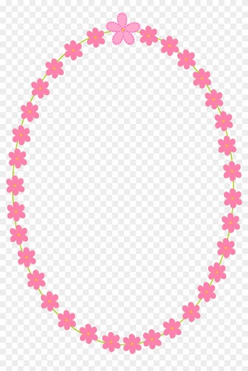 White And Pink Flowers Border Png - Merry Christmas From Our Family To Yours