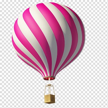 White and pink hot air balloon illustration, Hot air balloon Drawing, Floating hot air balloon transparent background PNG clipart