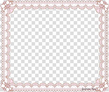 , white and red bow tie frame template transparent background PNG clipart