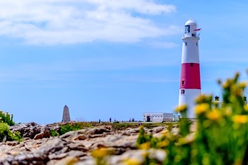 White and Red Lighthouse