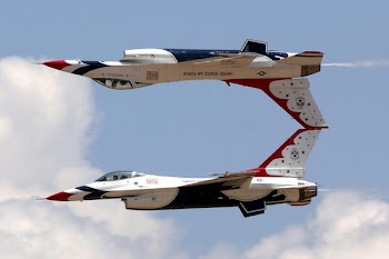 White and Red Plane on Air