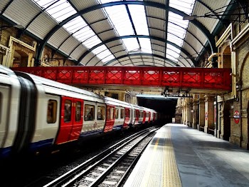 White and Red Train on Station