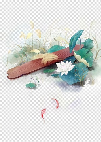White and teal plant , Beautiful hand-drawn illustration antiquity transparent background PNG clipart
