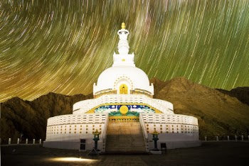 White and Yellow Dome Building Illustration