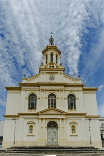 White and Yellow Painted Cathedral