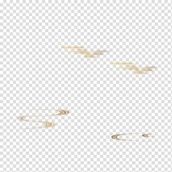 White Angle Pattern, Golden ribbon transparent background PNG clipart