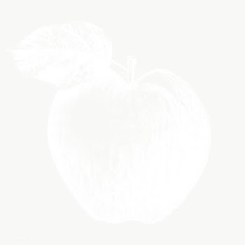 White apple sticker design | Free  transparent png - 2337144