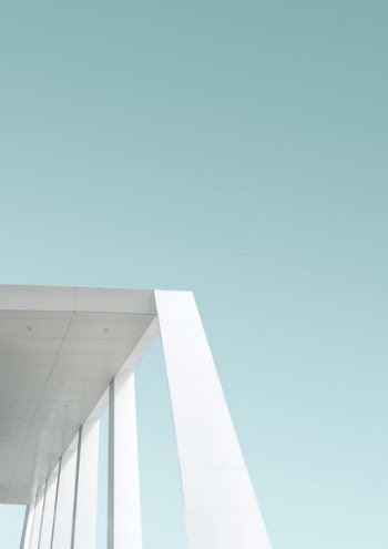 white architectural building