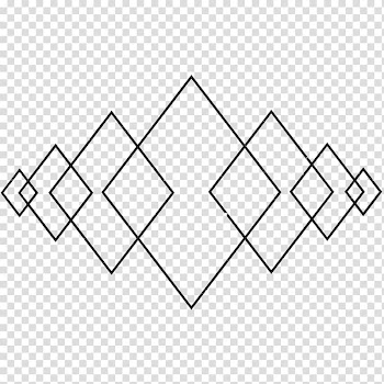 White argyle pattern, Geometry Minimalism Art Geometric design, diamond shape transparent background PNG clipart