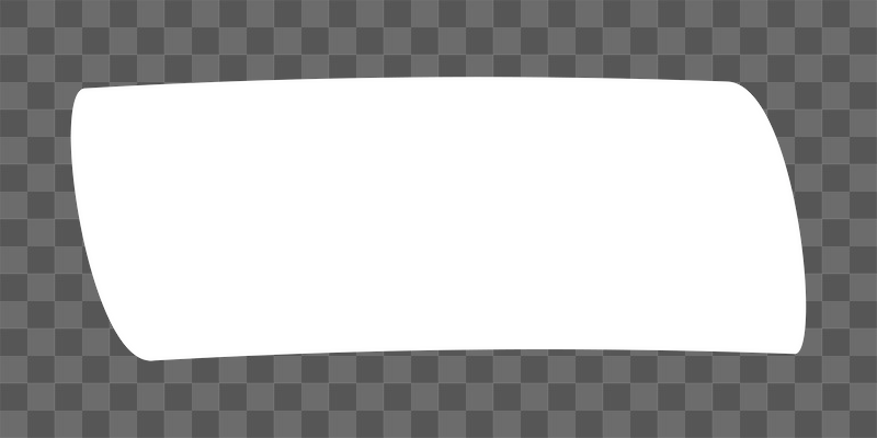 White badge png rectangle sticker, | Free PNG - rawpixel