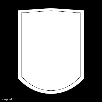 White Baroque shield elements vector | Free stock vector - 535365