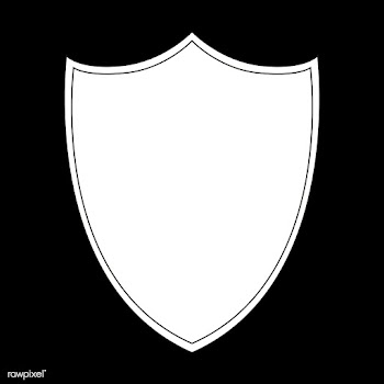 White Baroque shield elements vector | Free stock vector - 535376