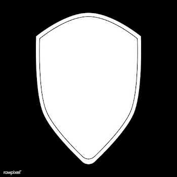 White Baroque shield elements vector | Free stock vector - 535381