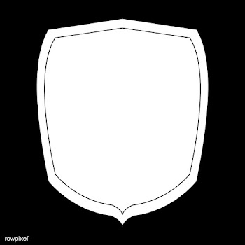 White Baroque shield elements vector | Free stock vector - 535416