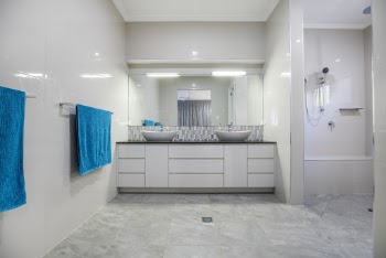 White Bathroom Interior