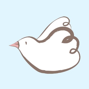 White bird sticker, pastel doodle | Free Vector Illustration - rawpixel