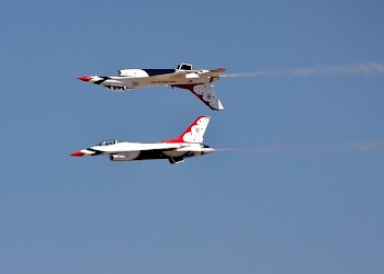 White Black and Red Jet at Daytime