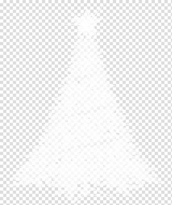 White Black Angle Pattern, Beautiful white Christmas tree transparent background PNG clipart