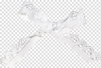White Black Body piercing jewellery Pattern, White pattern bow transparent background PNG clipart