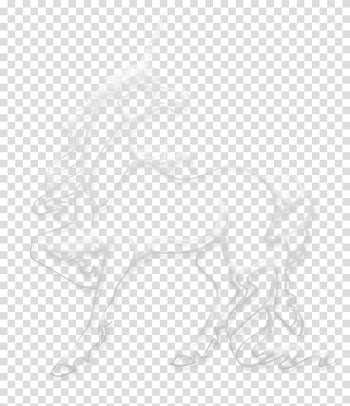 White Black Pattern, Painted white horse transparent background PNG clipart