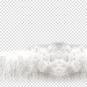 White Black Pattern, tree transparent background PNG clipart