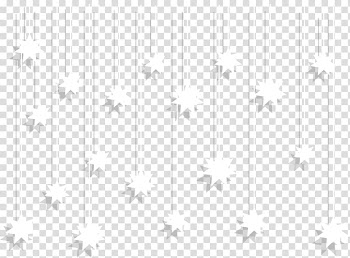 White Black Pattern, White five angle Pendant transparent background PNG clipart