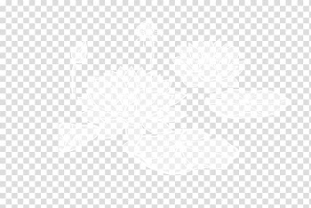 White Black Pattern, White lotus and lotus leaf transparent background PNG clipart