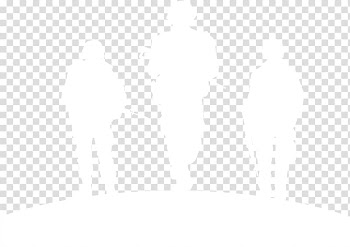 White Black Pattern, White soldier figure transparent background PNG clipart