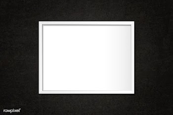 White blank frame on the wall | Free stock vector - 584155