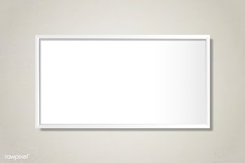 White blank frame on the wall | Free stock vector - 584158