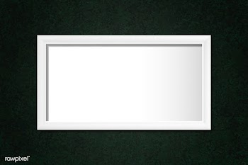White blank frame on the wall | Free stock vector - 584159
