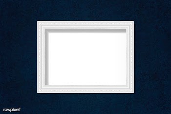 White blank frame on the wall | Free stock vector - 584162