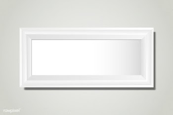 White blank frame on the wall | Free stock vector - 584165