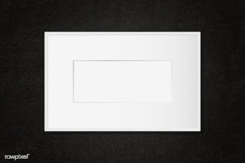 White blank frame on the wall | Free stock vector - 584179