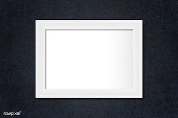 White blank frame on the wall | Free stock vector - 584198