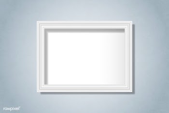 White blank frame on the wall | Free stock vector - 584205