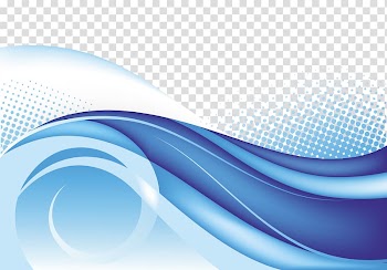 White, blue, and teal wave , Abstract art Desktop Blue , abstract transparent background PNG clipart