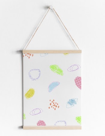 White board, kids pastel crayon | Free Photo - rawpixel