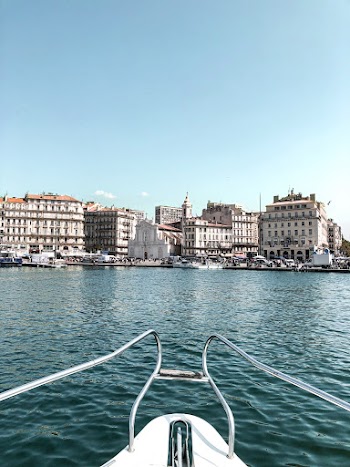 White Boat on Sea