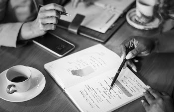 White Book on Table