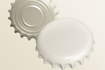 White bottle caps, front and | Free Photo - rawpixel
