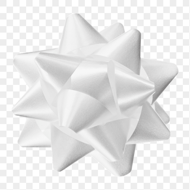 White bow png sticker, transparent | Free PNG - rawpixel