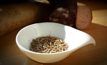 White Bowl With Persian Cumin