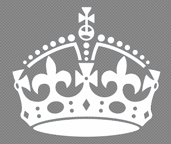 White Brand Pattern - Keep Calm Crown png download - 1752*1476 ...